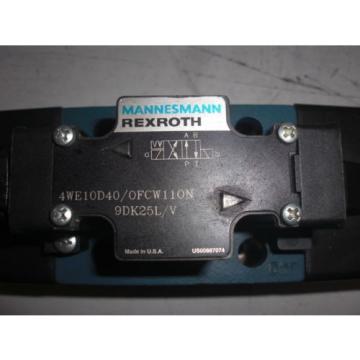 REXROTH Korea Canada 4WEL0D40/OFCW110N9DK25L/V *USED*