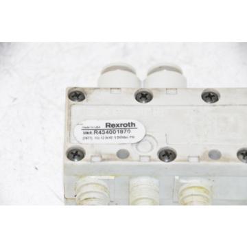 BOSCH France Canada REXROTH R434001870 Solenoid Valve, 24VDC, 2.1W