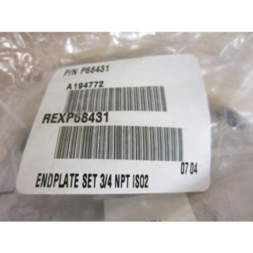 Rexroth Mexico Singapore Bosch Group P68431 End Plate - New No Box