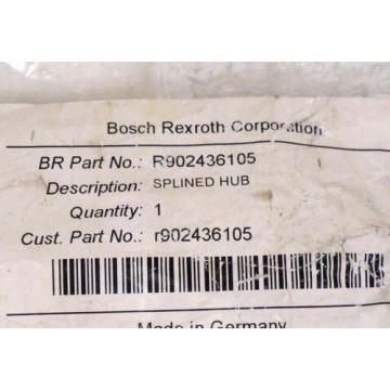 NEW Australia Russia BOSCH/ REXROTH R902436105 SPLINED HUB