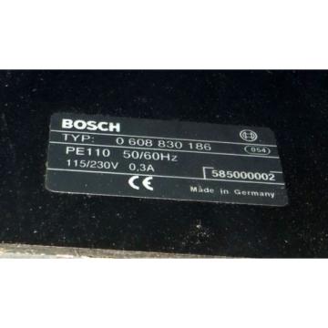 REXROTH India Germany BOSCH 115/230V 0,3A 50/60HZ PE 110 ANALOG CONTROLLER 0 608 830 186