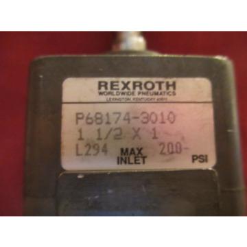 Bosch Russia Singapore RexRoth P68174-3010, L294, Pneumatic Cylinder, 1 1/2 x 1, 200PSI