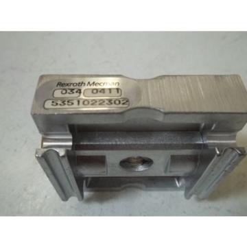 REXROTH Singapore china 5351 022 302 PORTING BLOCK *NEW IN BOX*