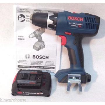 Bosch DDB180 NEW 18V Li-Ion Compact 3/8&#034; Cordless Drill Driver &amp; Bat609