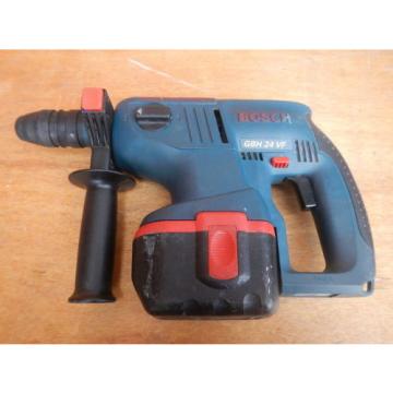 Bosch-GBH-24VF-24V-cordless-rotary-hammer-drill-2-batteries-charger-user manual