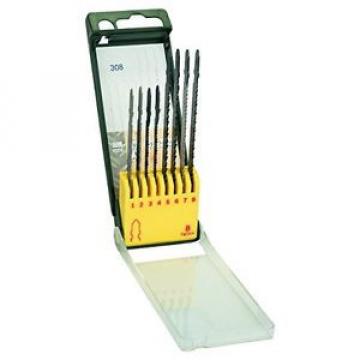 Bosch 2607019458 Set 8 Lame Seghetto Alternativo Legno Metallo Plastica, Attacco