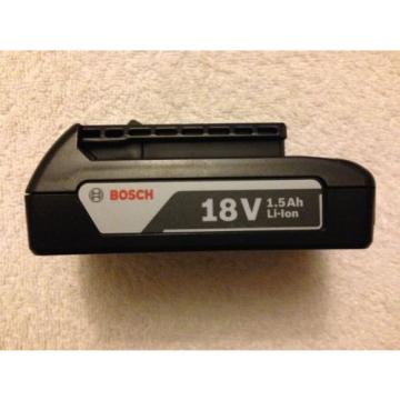 New Bosch BAT611 18V 18 Volt  Lithium Ion 1.5Ah Battery Li-ion