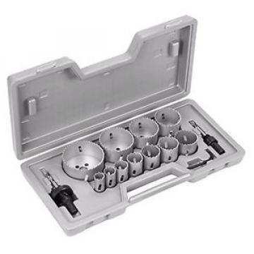 Bosch 2607018683 - Set di seghe a tazza, 14 pezzi, 19/22/25/29/35/38/44/51/57/65