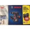 New Bosch 18V Lithium-Ion Cordless Combo Kit Drill Driver Radio DDS181-02LPB