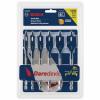 (6-Piece) Bosch Spade Bit Set Wood Hole Drill Cutter Daredevil Durable Standard