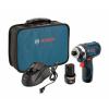 Bosch Lithium-Ion Impact Driver/Drill Cordless Power Tool Kit 1/4&#034; 12V PS41-2A #1 small image