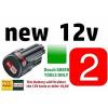 2 x Green BOSCH Tool 12v Battery LithiumION Rechargable 1600A00H3D 3165140852623 #1 small image