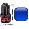 Bosch BLUE 10,8V 2.5ah BATTERY 2607337223 2607336879 1600Z0002X 885 B #1 small image