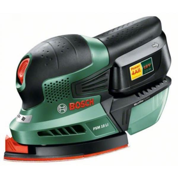 (2.5ah 18V upgrade) Bosch PSM 18 Li Cordless Sander 06033A1372 3165140740036 #3 image