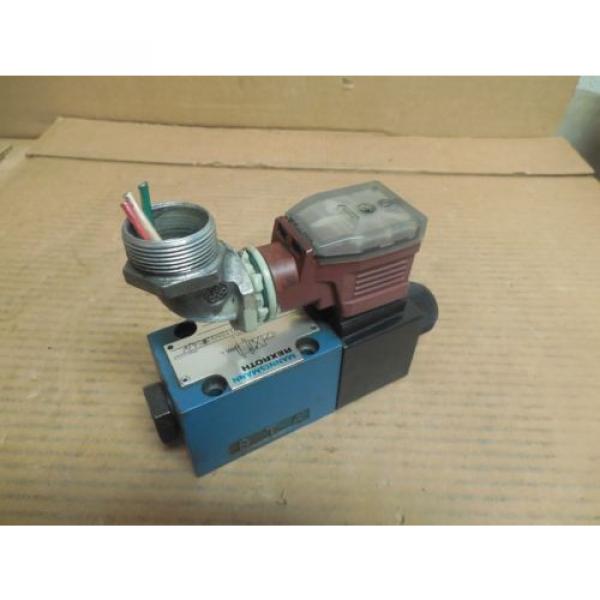 REXROTH France Japan SOLENOID VALVE 4WE6D60/EW110N9Z45 L/V RR00880057 #4 image