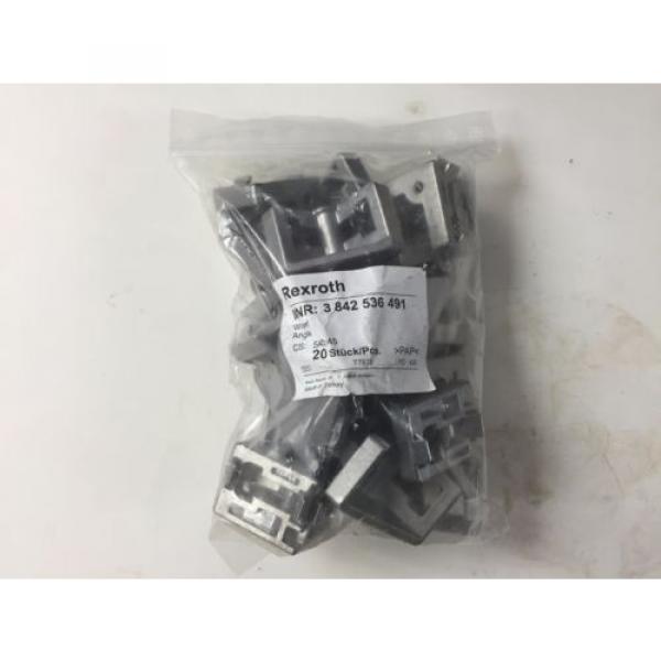 REXROTH Russia Japan BOSCH 3842 536 491  3842536491 ANGLE BRACKET NEW BAG OF 16 PCS #1 image