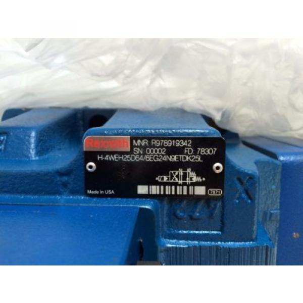 REXROTH Australia Australia 4WE6D62/EG24N9DK25L,H-4WEH25D64/6EG24N9ETDK25L VALVE 24V,R978919342, #8 image