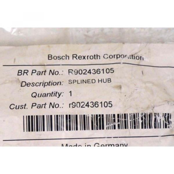 NEW Australia Russia BOSCH/ REXROTH R902436105 SPLINED HUB #2 image