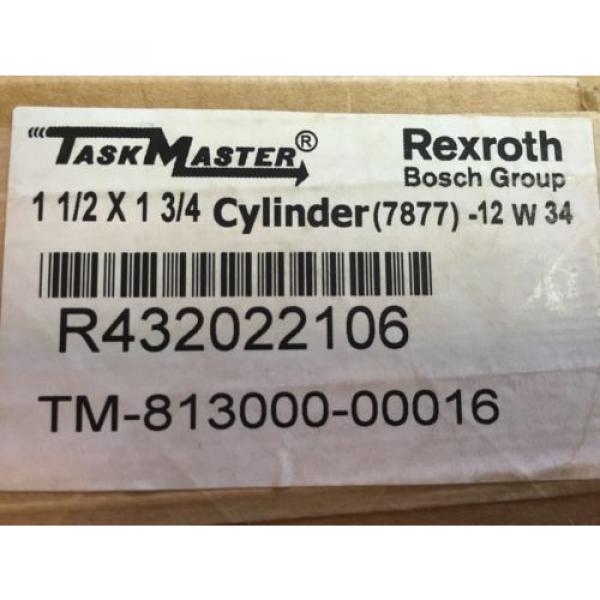 Rexroth Australia Japan TM813000-0016 Taskmaster 1.5&#034; x 1.75&#034; #4 image