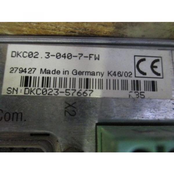 REXROTH Korea Korea INDRAMAT ECO DRIVE DKC02 3-040-7-FW #5 image