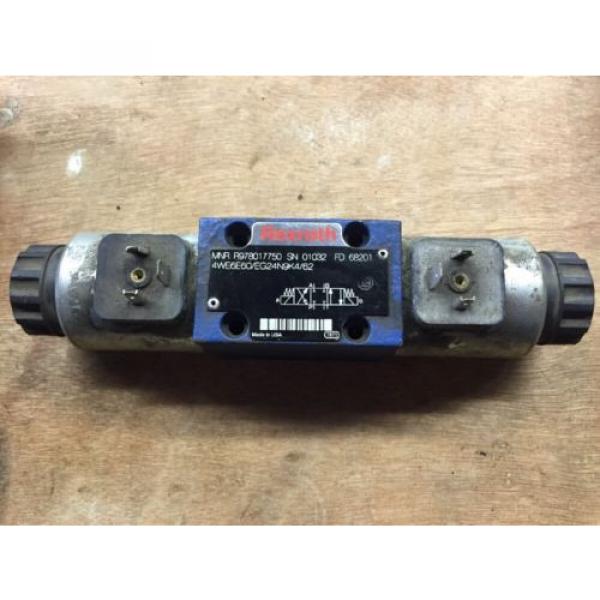 Rexroth Egypt Australia MNR R9780177750 4-Way Hydraulic Valve #1 image