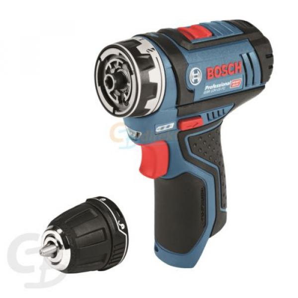 Bosch Cordless Drill GSR 12V-15 FC in L-BOXX click &amp; Go Solo Version 06019F6002 #2 image