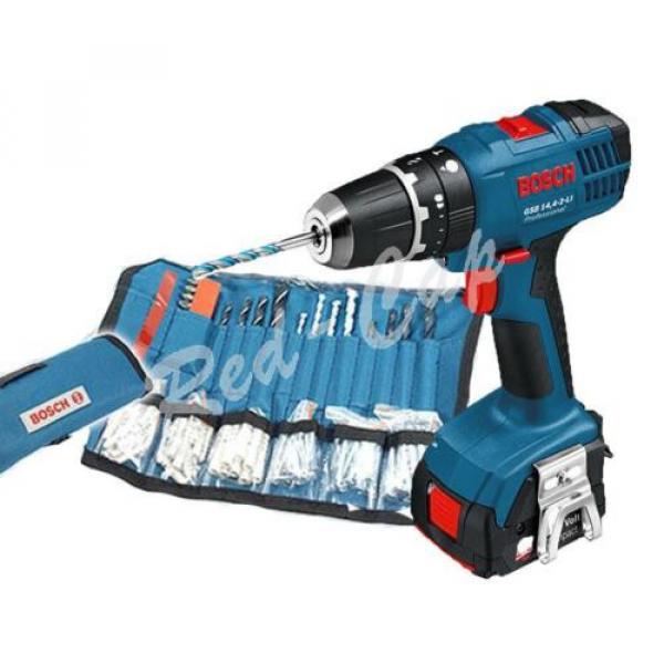 NEW BOSCH GSB14.4-2LI Professional Cordless Impact Drill E #1 image