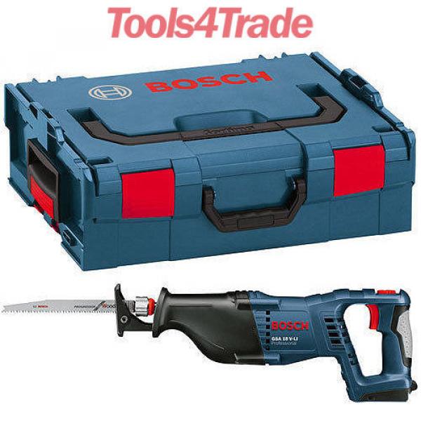 Bosch 18v GSA18 V-LI 18V Reciprocating Saw in L-BOXX 060164J007 #1 image