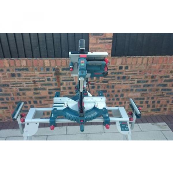 Bosch GTM12JL (With Stand) 305mm Combination Saw 110v With GTA2600 Work Bench #1 image