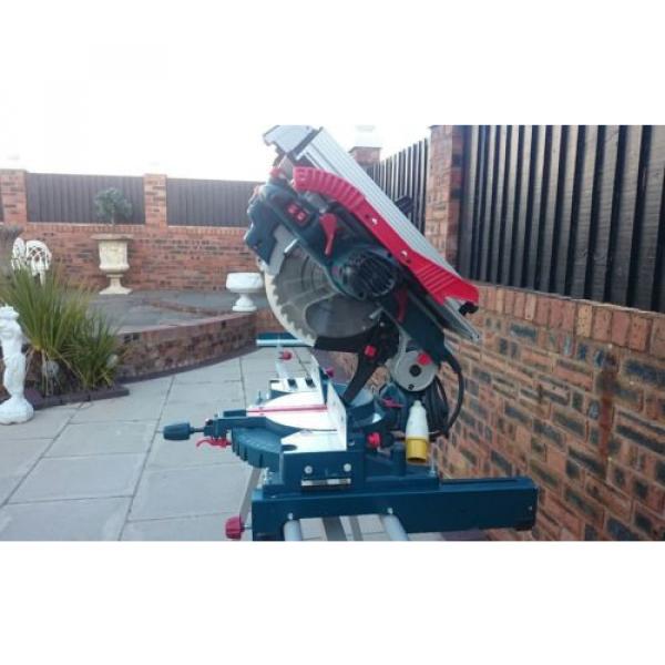 Bosch GTM12JL (With Stand) 305mm Combination Saw 110v With GTA2600 Work Bench #2 image