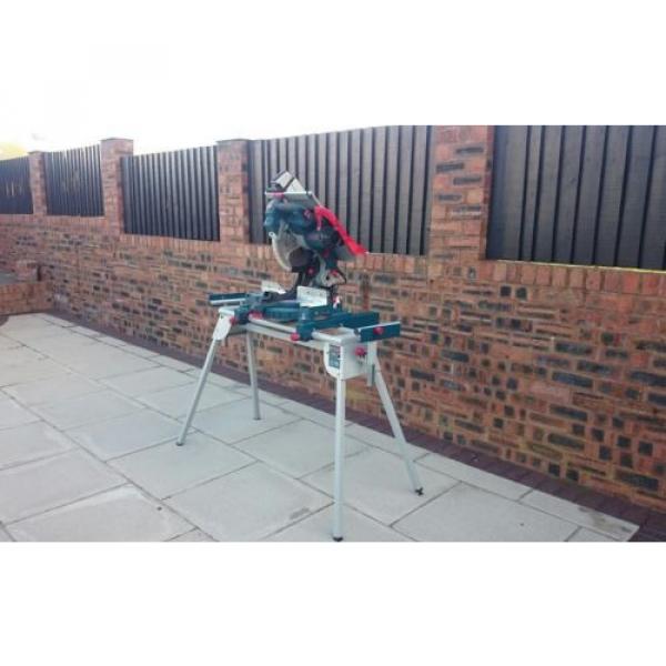 Bosch GTM12JL (With Stand) 305mm Combination Saw 110v With GTA2600 Work Bench #8 image