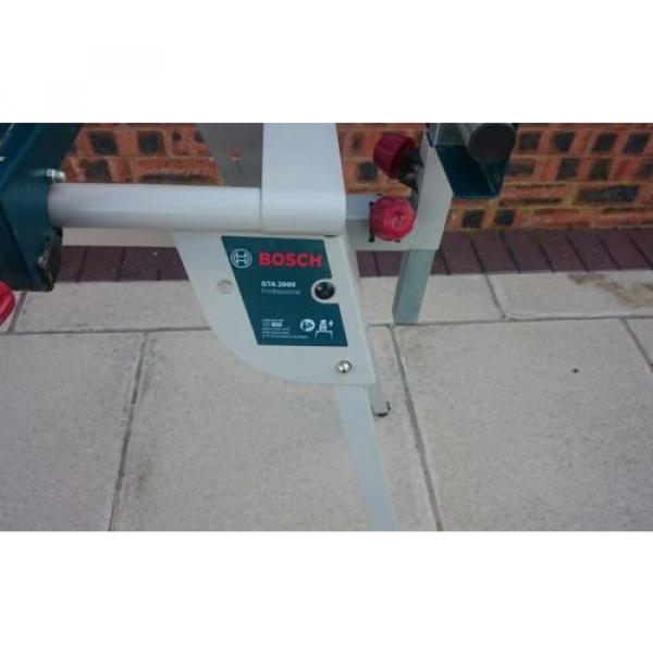 Bosch GTM12JL (With Stand) 305mm Combination Saw 110v With GTA2600 Work Bench #12 image