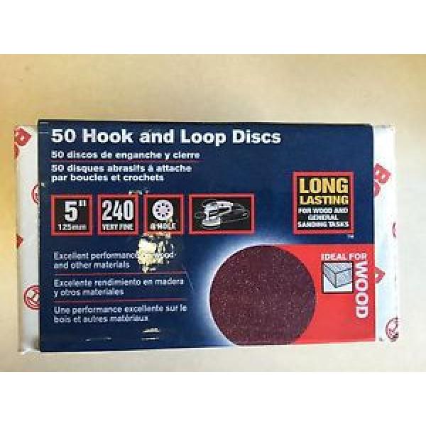 Bosch SR5R245 5&#034; 240 Grit 50 Piece Hook And Loop #1 image