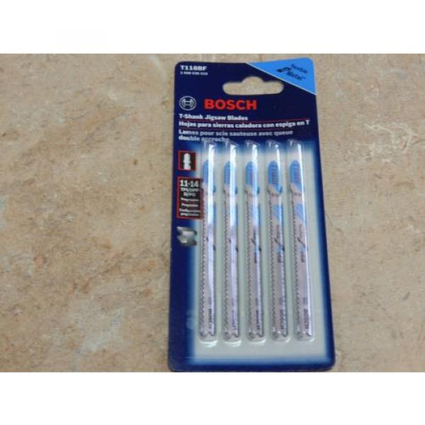 Bosch T118BF 5 Pack T-Shank Bi-Metal Jigsaw Blades #2 image