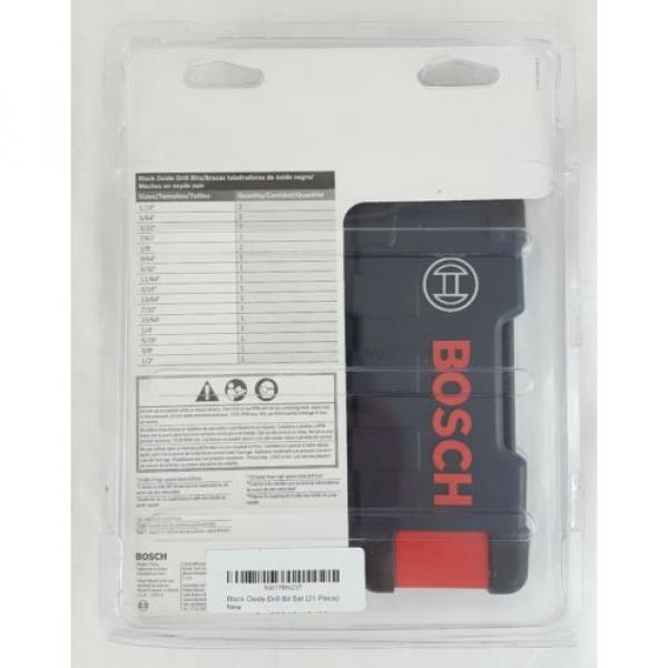 Bosch Black Oxide 21 Piece Drill Bit Set BL21 #2 image