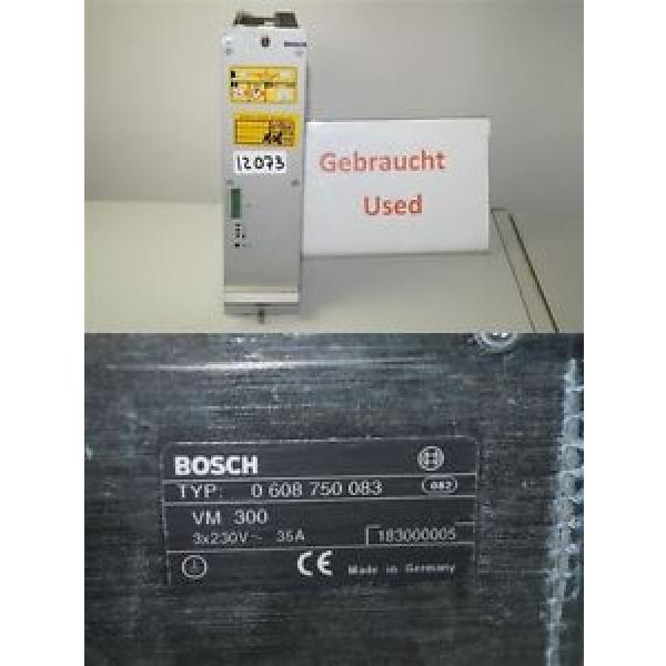 Rexroth USA Italy 0 608 750 083 VM 300 0608750083 183000005 #1 image